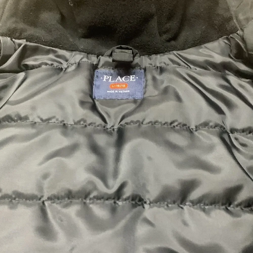 Children’s Place Winter Jacket Sz 10/12 Black